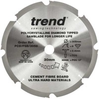 Trend PCD/FSB/3058 Fibre Cement Sawblade PCD 305X8TX30 £124.46